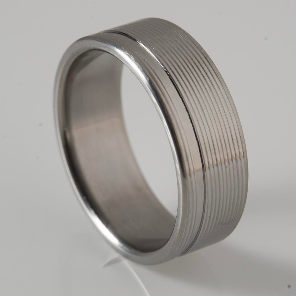 titanium wedding band