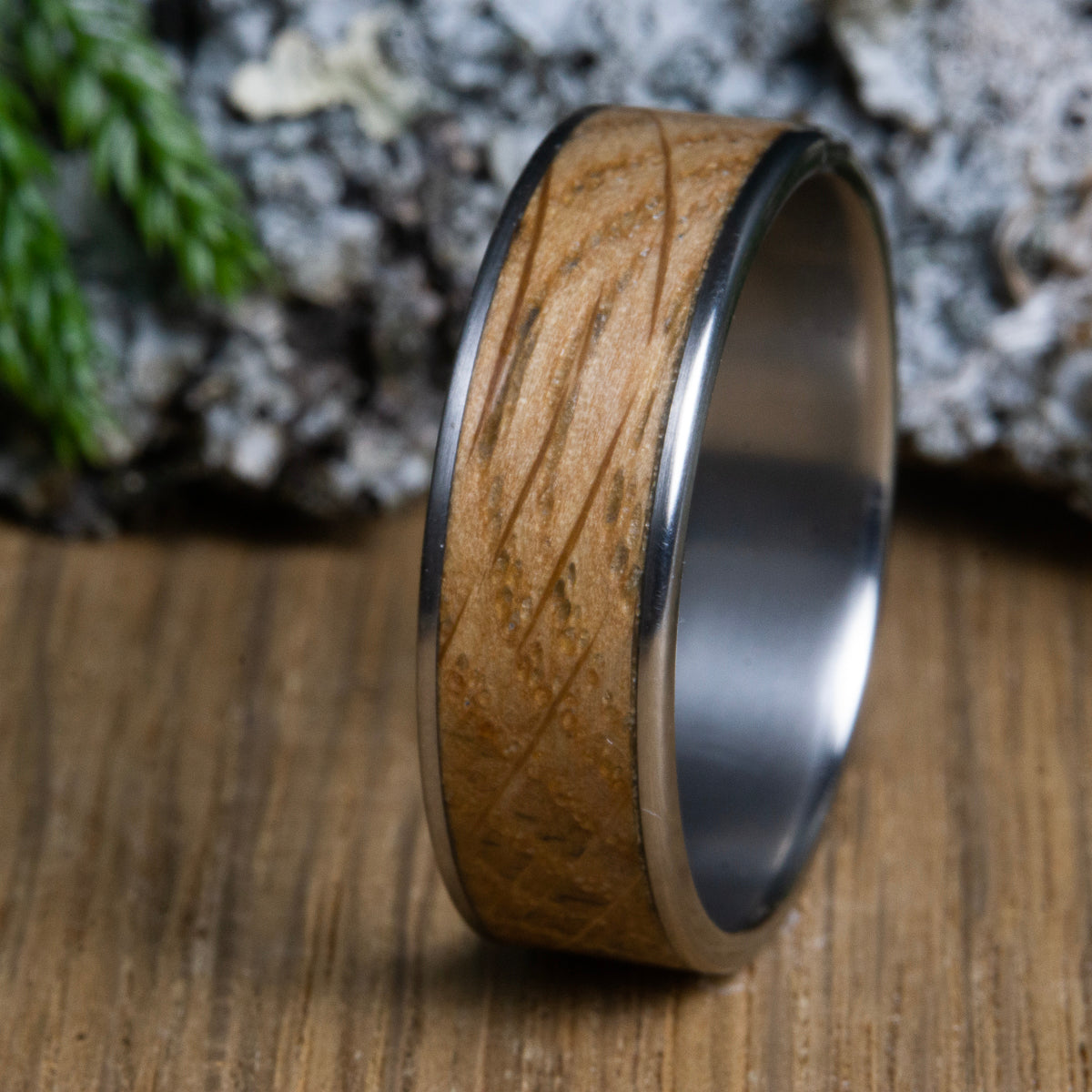whiskey barrel wood ring