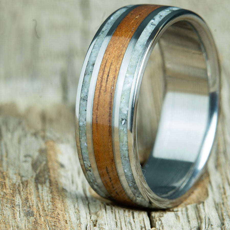 koa wood rings,