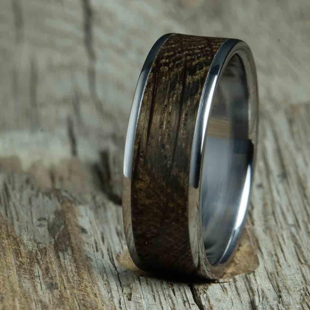 aged bourbon barrel ring 