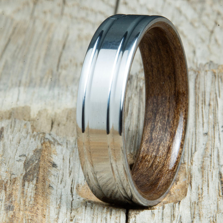 Walnut Bentwood Ring Walnut Wooden Ring Wood Wedding Band Bentwood Ring  Wood Ring for Men Wooden Ring Wooden Rings for Men 
