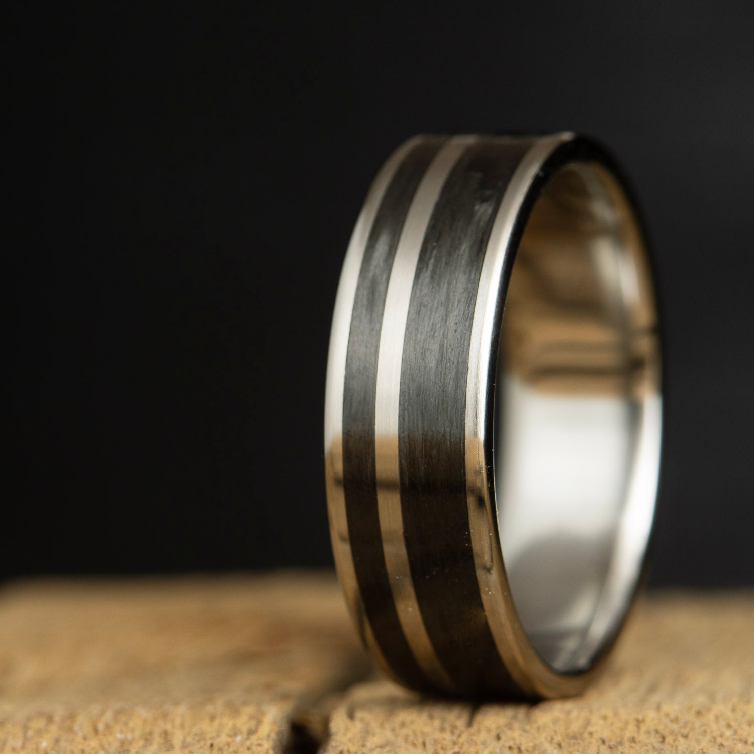 carbon fiber with titanium ring