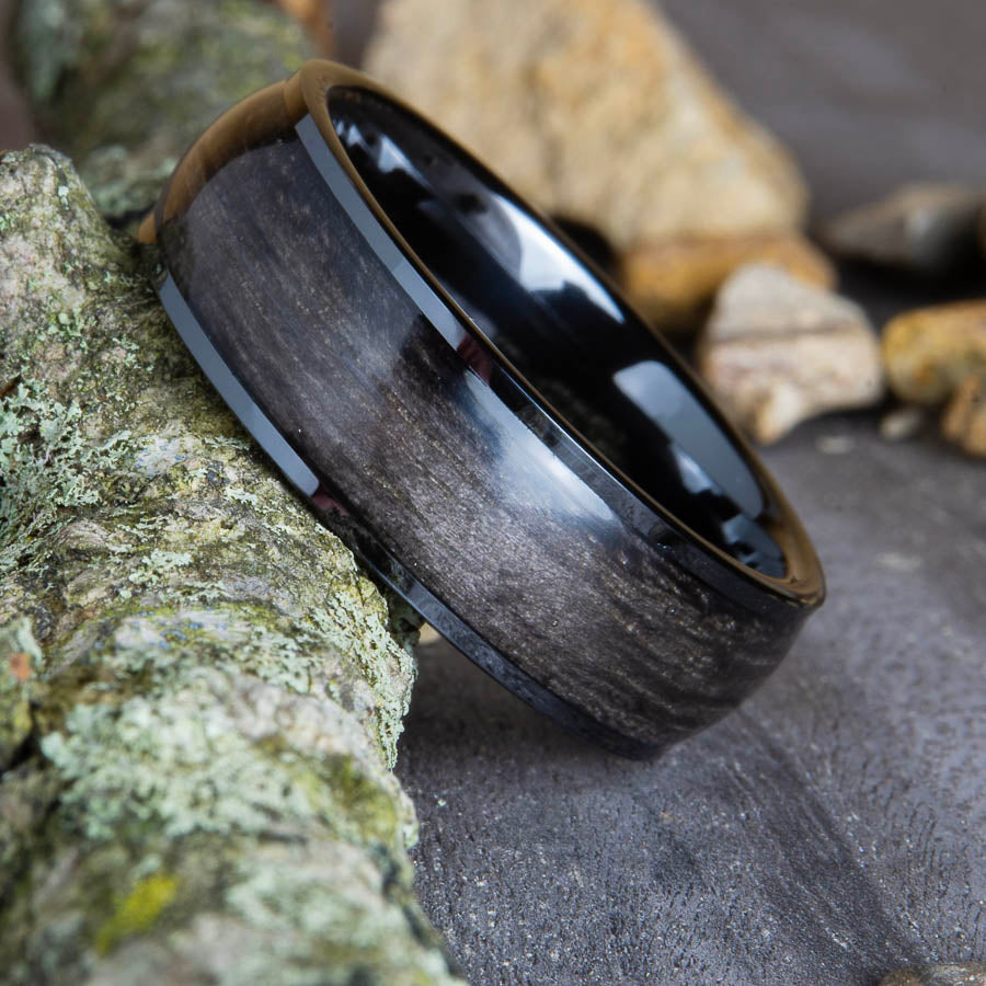 weathered barnwood ring