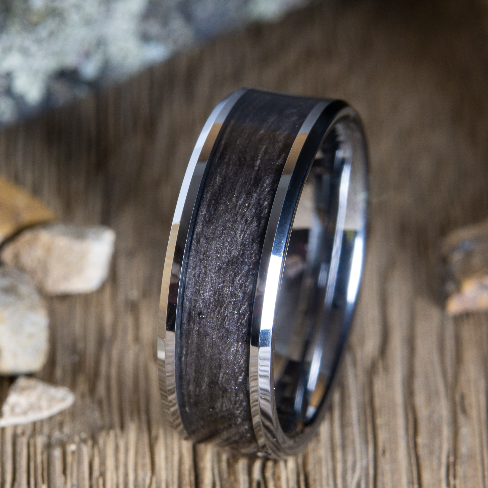 Old barnwood ring