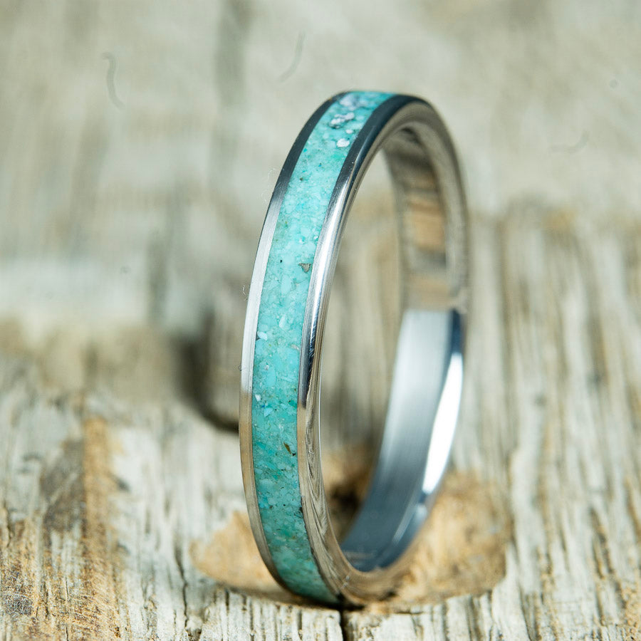 womens turquoise wedding ring