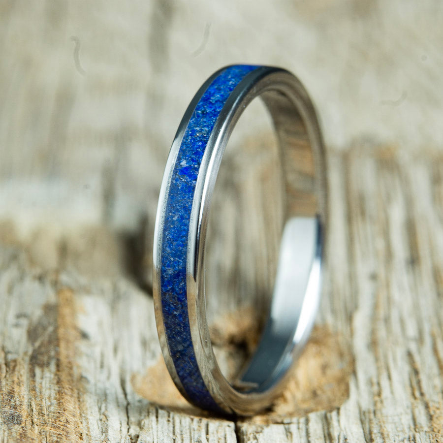 womens lapis wedding ring