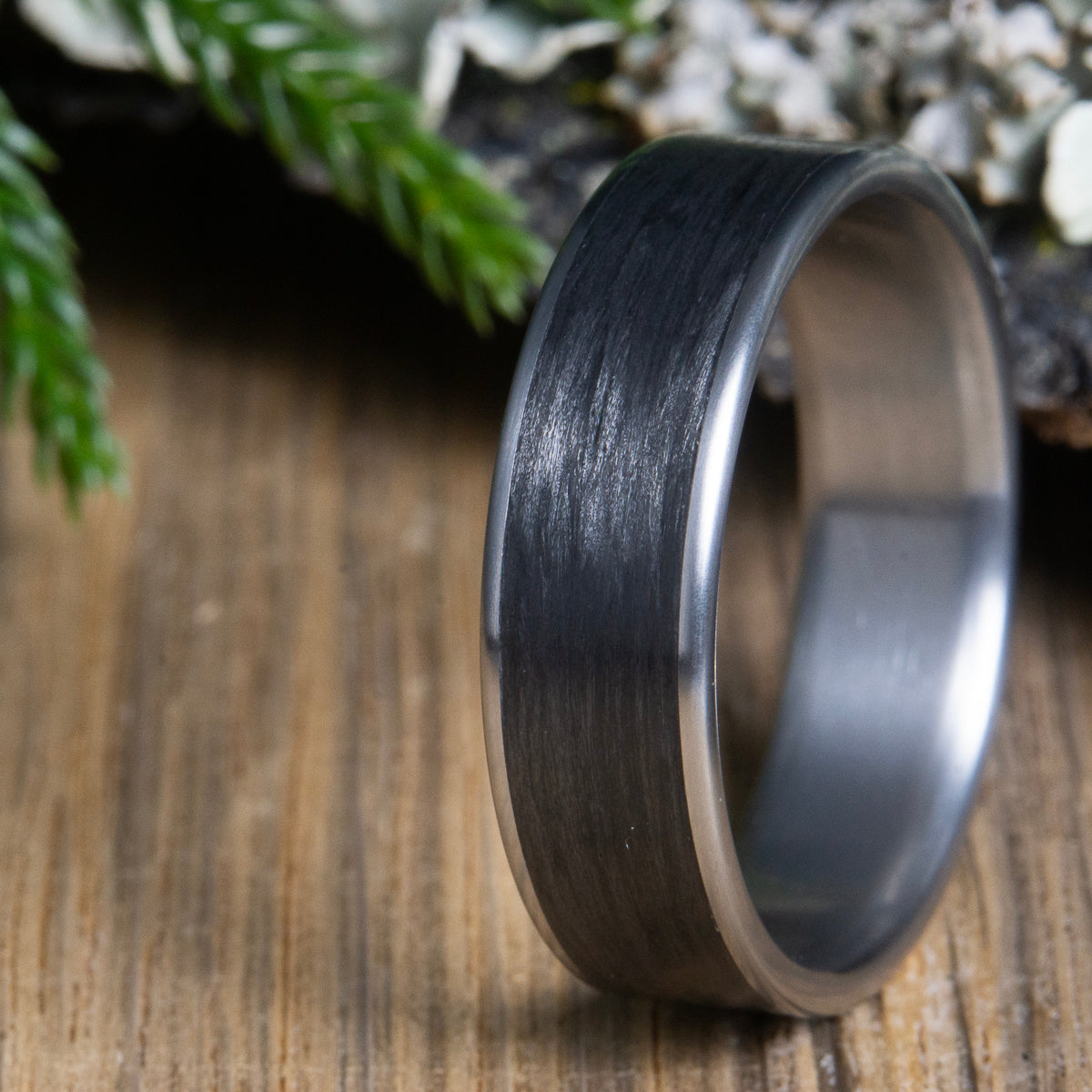 carbon fiber and titanium ring