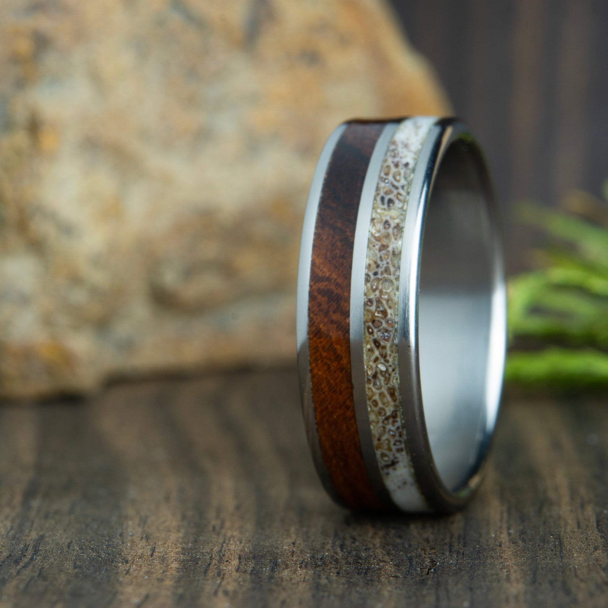 mens wooden wedding rings