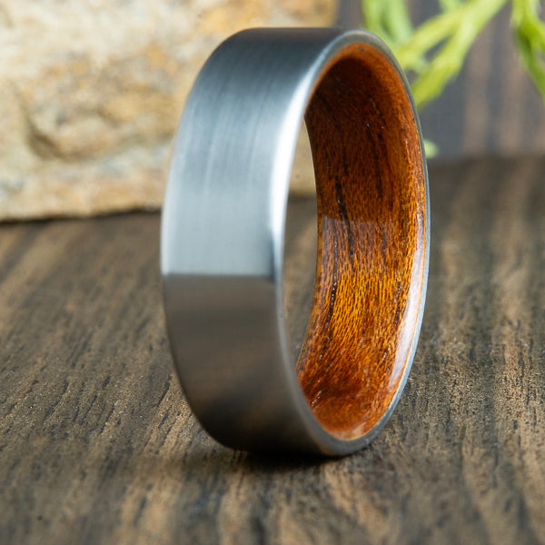 titanium wood rings by Peacefield Titanium