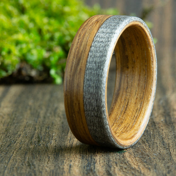 bentwood whiskey barrel wooden ring